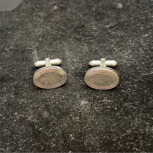 Vintage Lamode Sterling Cuff Links